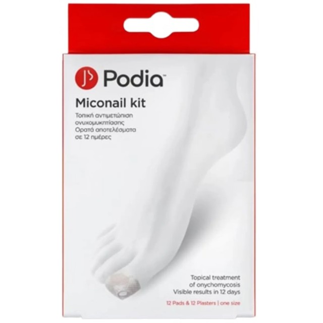 Podia Miconail Kit Αυτοκόλλητα Επιθέματα για την Αντιμετώπιση της Ονυχ &hellip;