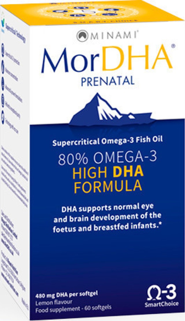 AM Health Minami Nutrition MorDHA Prenatal  Για Εγκύους 60 Κάψουλες