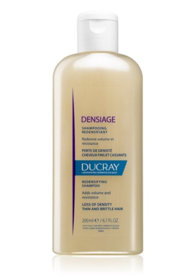 Ducray Densiage Shampoo Redensifant Αναγεννητικό Σαμπουάν για Αδύναμα και Ταλαιπωρημένα Μαλλιά 200ml