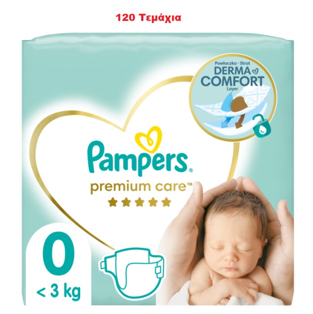 Pampers Premium Care Μέγεθος 0 [