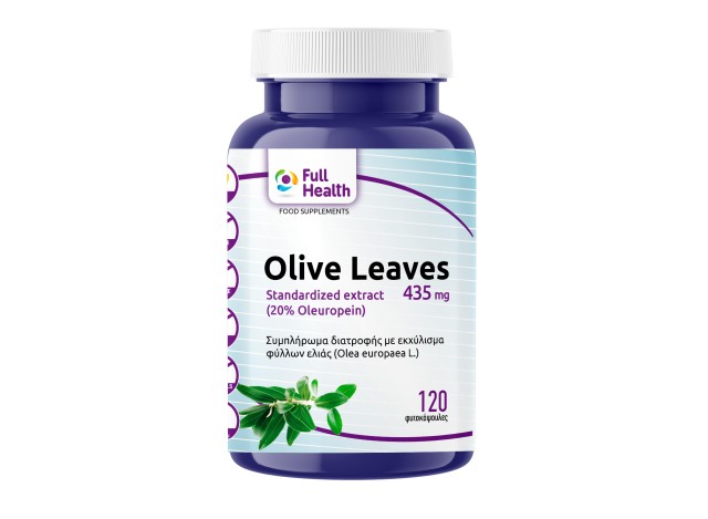 Full Health Olive Leaves Extract 435mg για την Καλή Υγεία της Καρδιάς &hellip;