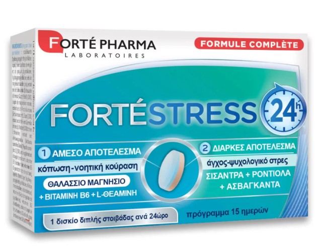 Forte Pharma Forte Stress 24h Συμπλήρωμα για τη Μείωση του Άγχους & τη …