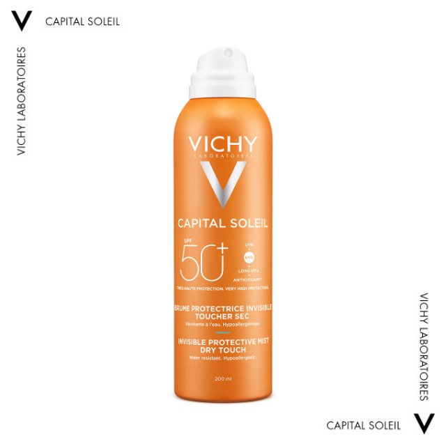 Vichy Capital Soleil Invisible Protective SPF50+ Sunscreen Mist Body…