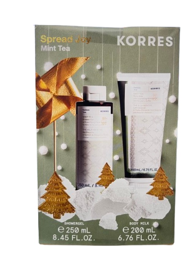 Korres PROMO Spread Joy Mint Tea Shower Gel Αφρόλουτρο Πράσινο Τσάι &hellip;