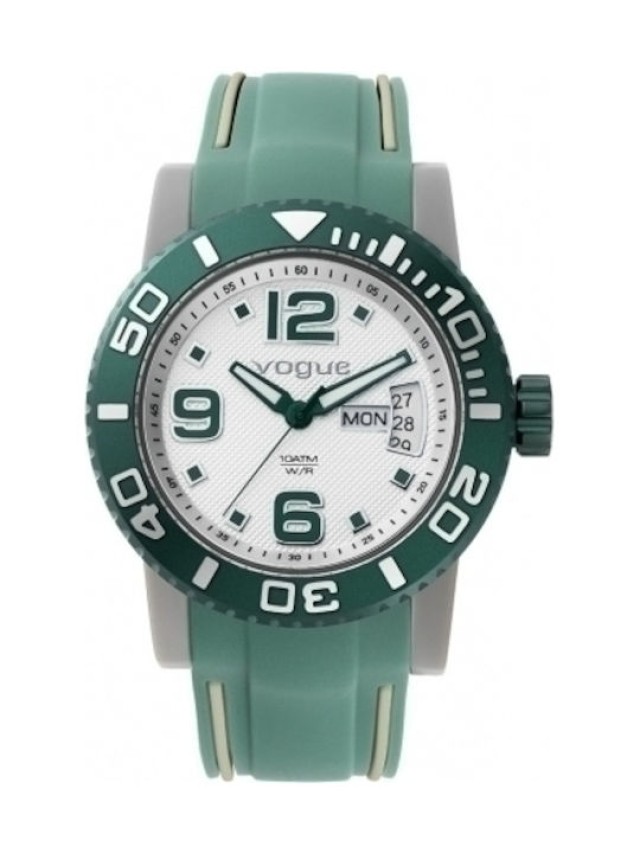 Vogue Attitude Purple Rubber Strap Γυναικείο Ρολόι με Λουρί Σιλικόνης …