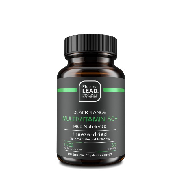 PharmaLead Black Range Multivitamin 50+ Plus Nutrients για την Μείωση &hellip;
