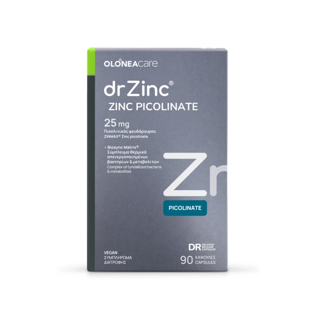 Olonea Dr Zinc Zinc Picolinate 25mg με Πικολινικό Ψευδάργυρο Μέγιστης … Olonea Dr Zinc Zinc Picolinate 25mg με Πικολινικό Ψευδάργυρο Μέγιστης …