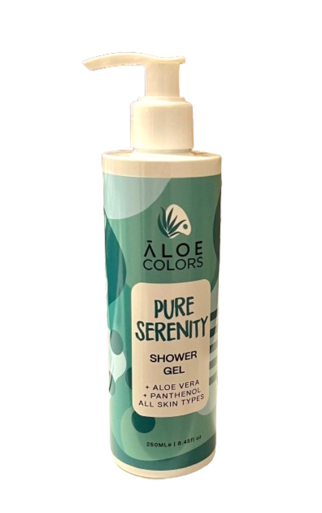 Aloe Colors Pure Serenity Shower Gel Αφρόλουτρο 250ml