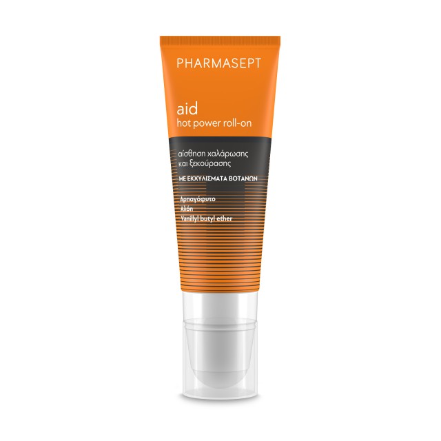 Pharmasept Aid Hot Power Roll on Gel για Άμεση Αίσθηση Ζέστης & Χαλάρω &hellip;