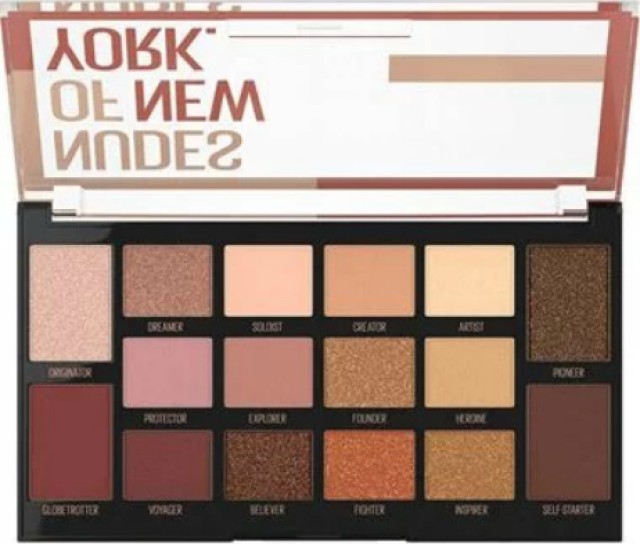 Maybelline Nudes Of New York Παλέτα Σκιών 18gr