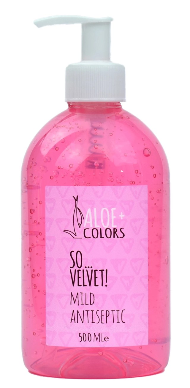 Aloe Colors So Velvet Mild Antiseptic Ήπιο Αντισηπτικό Χεριών με Άρωμα … Aloe Colors So Velvet Mild Antiseptic Ήπιο Αντισηπτικό Χεριών με Άρωμα …