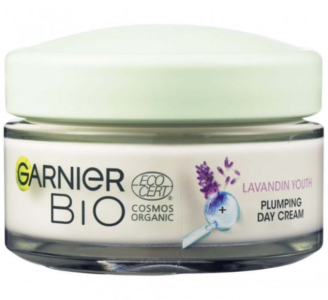 Garnier Bio Plumping Day Cream Αντιρυτιδική Κρέμα Ημέρας με Βιολογικό Έλαιο Λεβάντας 50ml