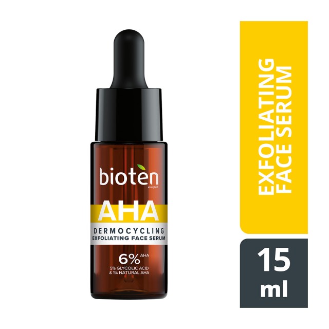 Bioten Face Serum AHA Dermocycling Exfoliating Ορός Προσώπου Ελαχιστοπ &hellip;