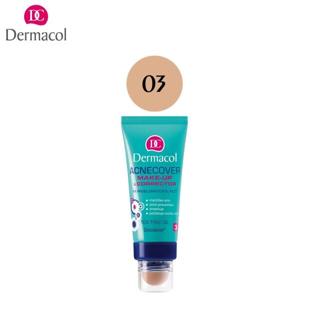 Dermacol Acnecover Make-Up & Corrector 03, 30ml