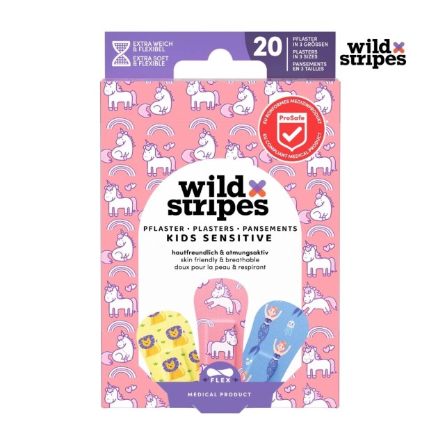 Wild Stripes Kids Fantasy Παιδικά Αυτοκόλλητα Επιθέματα σε 3 Μεγέθη 20 …