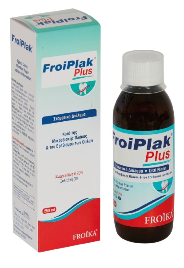 Froika Froiplak Plus Antimicrobial Mouthwash Κατά της Μικροβιακής … Froika Froiplak Plus Antimicrobial Mouthwash Κατά της Μικροβιακής …