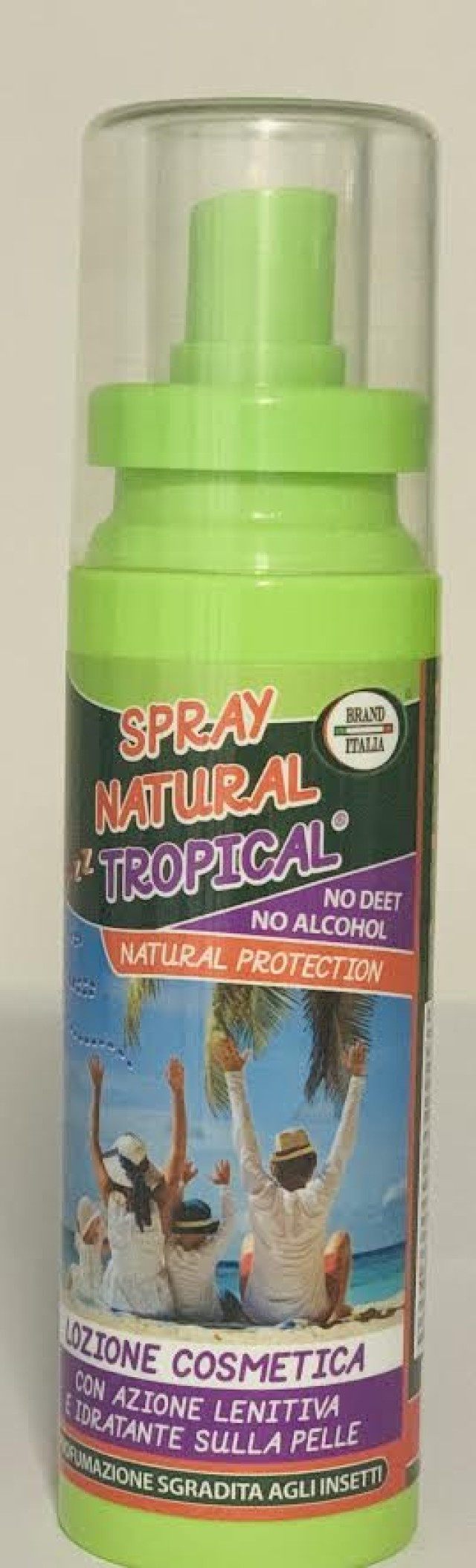 Italia Brand Natural Tropical Spray Αντικουνουπικό Σπρέι 100ml