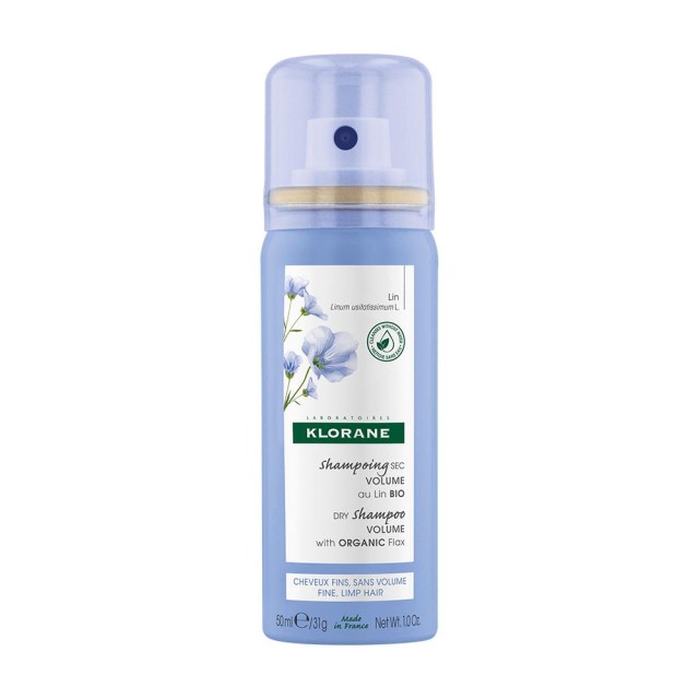 Klorane Linum Dry Shampoo για Όγκο με Ίνες Βιολογικού Λιναριού 50ml Klorane Linum Dry Shampoo για Όγκο με Ίνες Βιολογικού Λιναριού 50ml