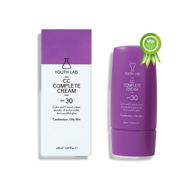 Youth Lab CC Complete Ενυδατική Κρέμα Προσώπου Ημέρας με SPF30 για Λιπ … Youth Lab CC Complete Ενυδατική Κρέμα Προσώπου Ημέρας με SPF30 για Λιπ …