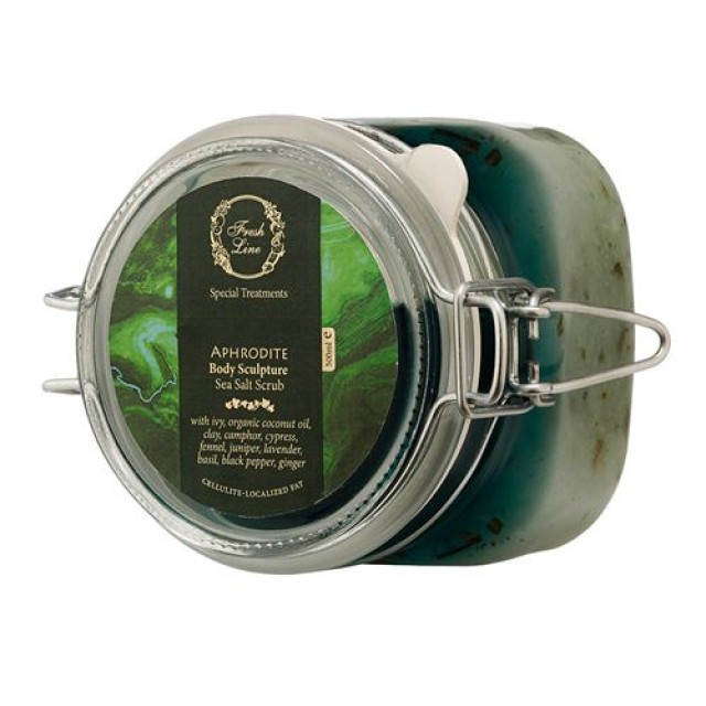 Fresh Line Aphrodite Sea Salt Scrub Θαλασσινό Αλάτι Απολέπισης για Σμί &hellip;