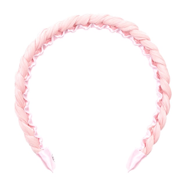 Invisibobble Hairhalo Retro Dreamin Eat, Pink and be Merry Στέκα Ροζ 1 Τεμάχιο