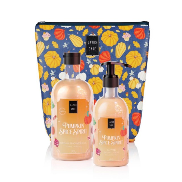 Lavish Care Pumpkin Spice Spirit Glitter Body Lotion Ενυδατικό Γαλάκτω &hellip;