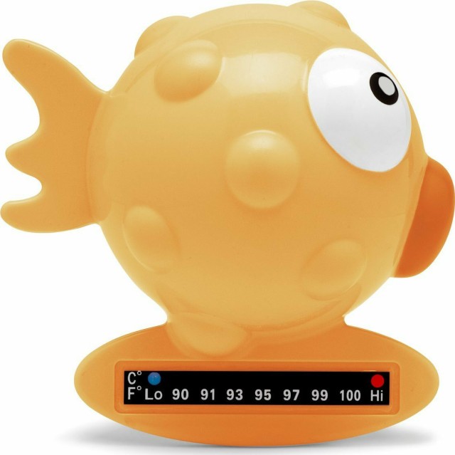 Chicco Bath Thermometer Θερμόμετρο Μπάνιου Πορτοκαλί Ψαράκι για 0m+ 1 Τεμάχιο