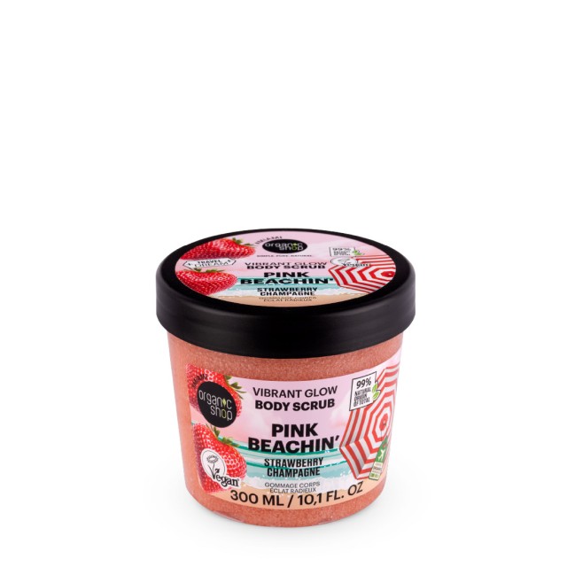 Organic Shop Travel Dream Vibrant Glow Pink Beachin Body Scrub Σώματος &hellip;