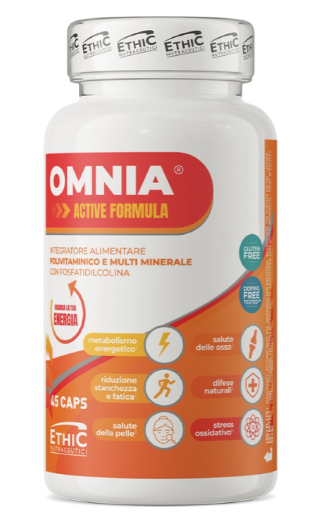 EthicSport Omnia Active Formula 1422mg Πλήρες Σύμπλεγμα Βιταμινών & Με &hellip;