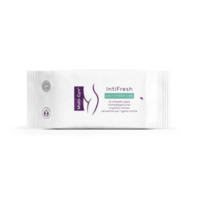 Bioclin Multi Gyn IntiFresh Wipes Υγρά Μαντηλάκια για τον Ήπιο Καθαρισ …