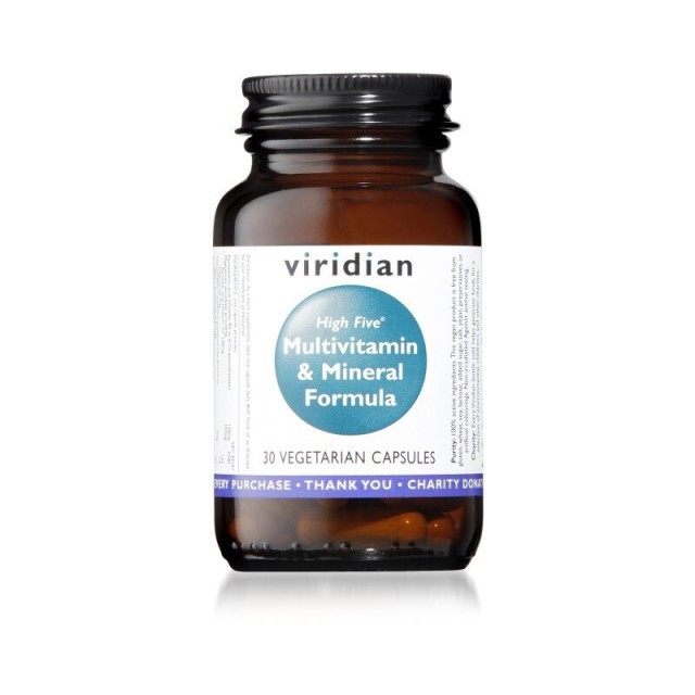 Viridian Multivitamin High Five Formula Πολυβιταμίνη Υψηλής Απόδοσης … Viridian Multivitamin High Five Formula Πολυβιταμίνη Υψηλής Απόδοσης …