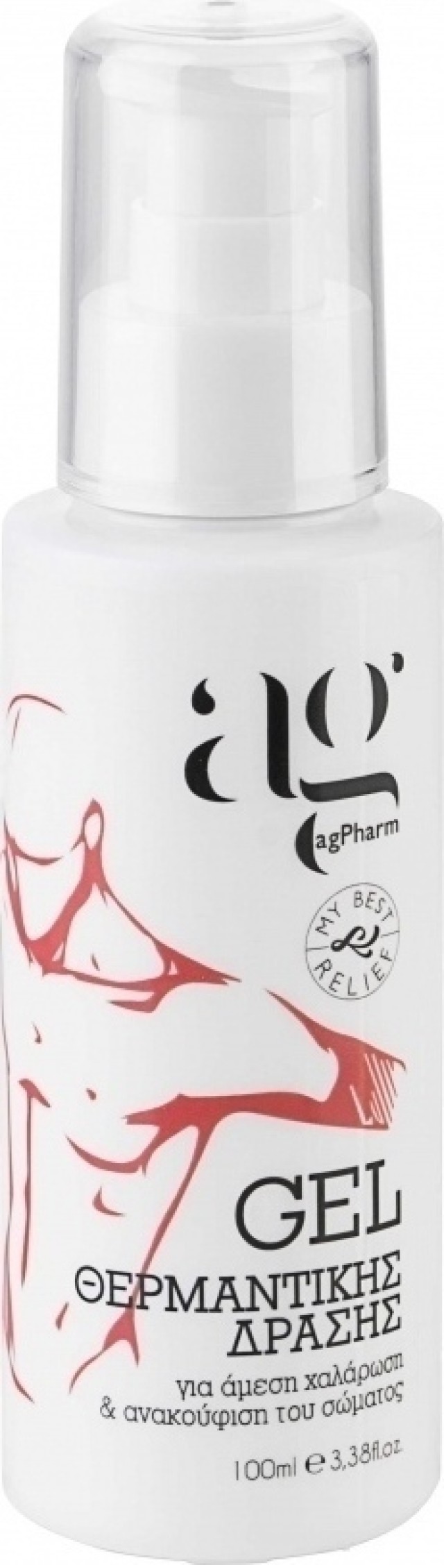 AG Pharm Θερμαντικό Gel για Ανακούφιση των Πόνων του Σώματος 100ml