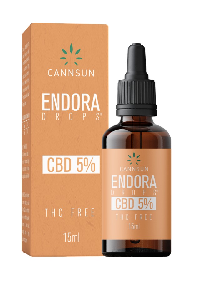 Cannsun Endora Drops CBD 5% Έλαιο Κάνναβης 15ml