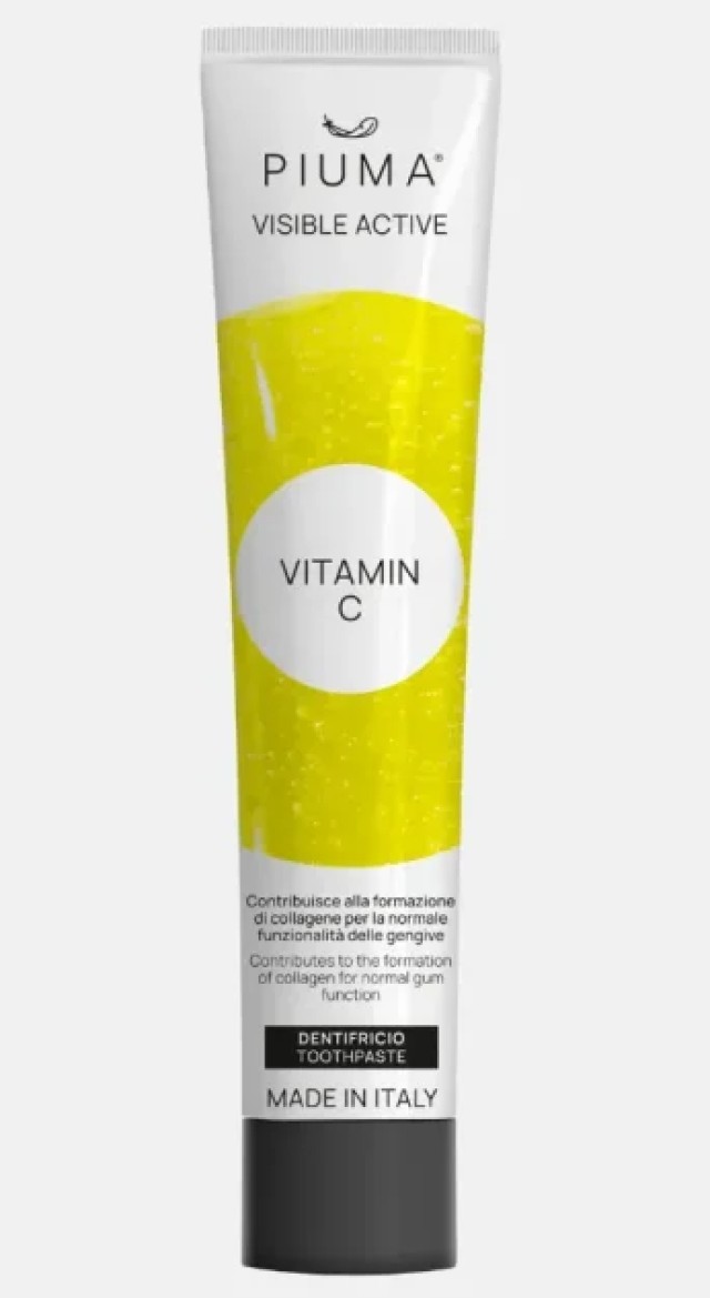 Piuma Visible Active Vitamin C Oδοντόκρεμα με Βιταμίνη C για Ούλα που … Piuma Visible Active Vitamin C Oδοντόκρεμα με Βιταμίνη C για Ούλα που …