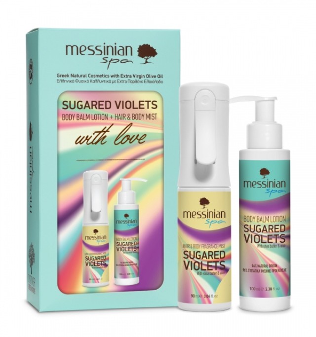 Messinian Spa PROMO Hair & Body Mist Sugared Violets Αρωματικό Σπρέι γ &hellip;