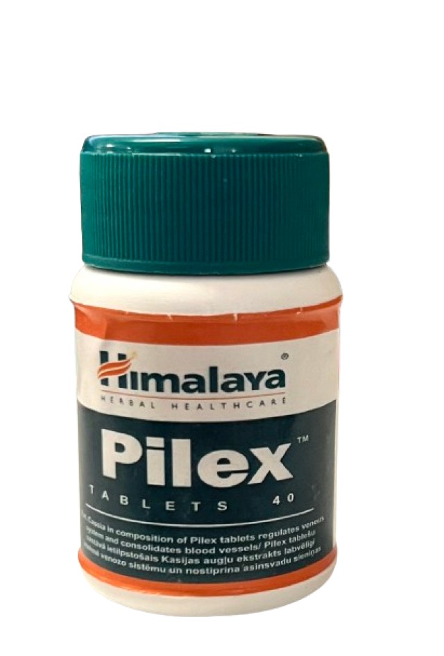 Himalaya Pilex Συμπλήρωμα Διατροφής για την Θεραπεία των Αιμορροϊδων 40 Ταμπλέτες