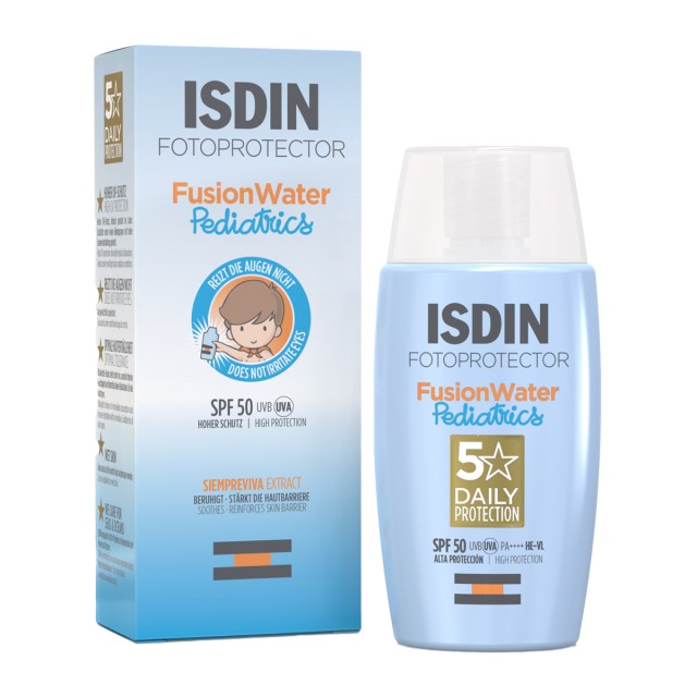 Isdin FotoProtector Pediatrics Fusion Water SPF50 Παιδικό Αντηλιακό Πρ … Isdin FotoProtector Pediatrics Fusion Water SPF50 Παιδικό Αντηλιακό Πρ …