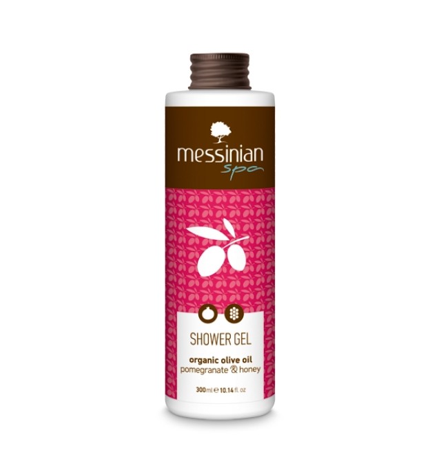 Messinian Spa Pomegranate & Honey Shower Gel Αφρόλουτρο Ρόδι - Μέλι 300ml