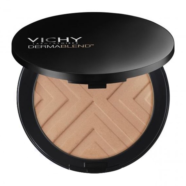 Vichy Dermablend Covermatte Compact Powder 45 Gold Foundation SPF25 Πο &hellip;