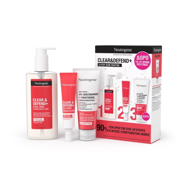 Neutrogena® PROMO Clear & Defend+ Facial Wash Καθαριστικό Προσώπου για …
