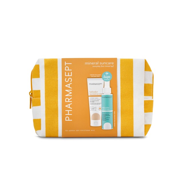 Pharmasept PROMO Heliodor Face Tinted Sun Cream SPF50 με Φυσικό Αντηλι &hellip;