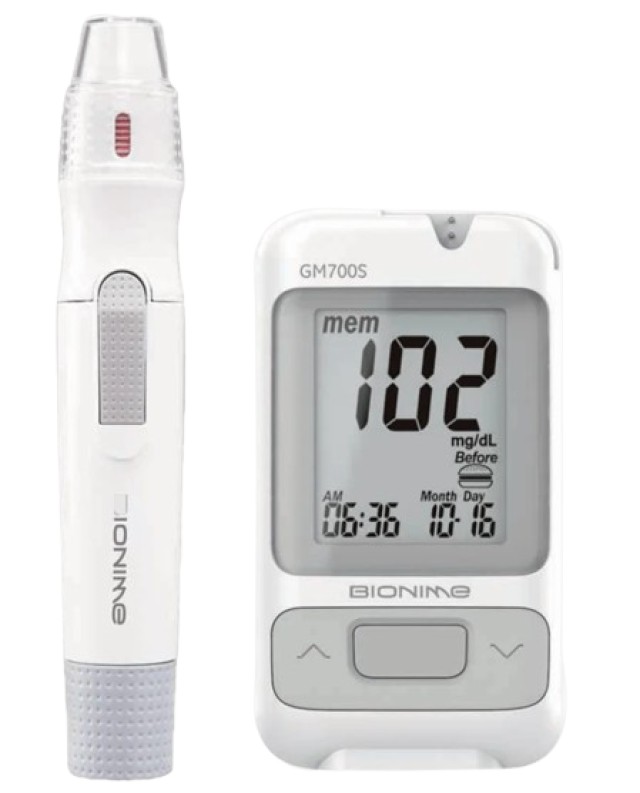 Bionime GM700S Σύστημα Μέτρησης Γλυκόζης 1 Τεμάχιο
