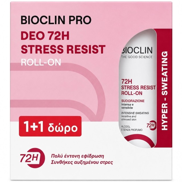 Bioclin PROMO Pro Deo Stress Resist Αποσμητικό Roll On 72 ώρες &hellip;