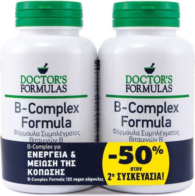 Doctors Formulas PROMO B Complex Φόρμουλα Συμπλέγματος Βιταμινών B 2x1 …