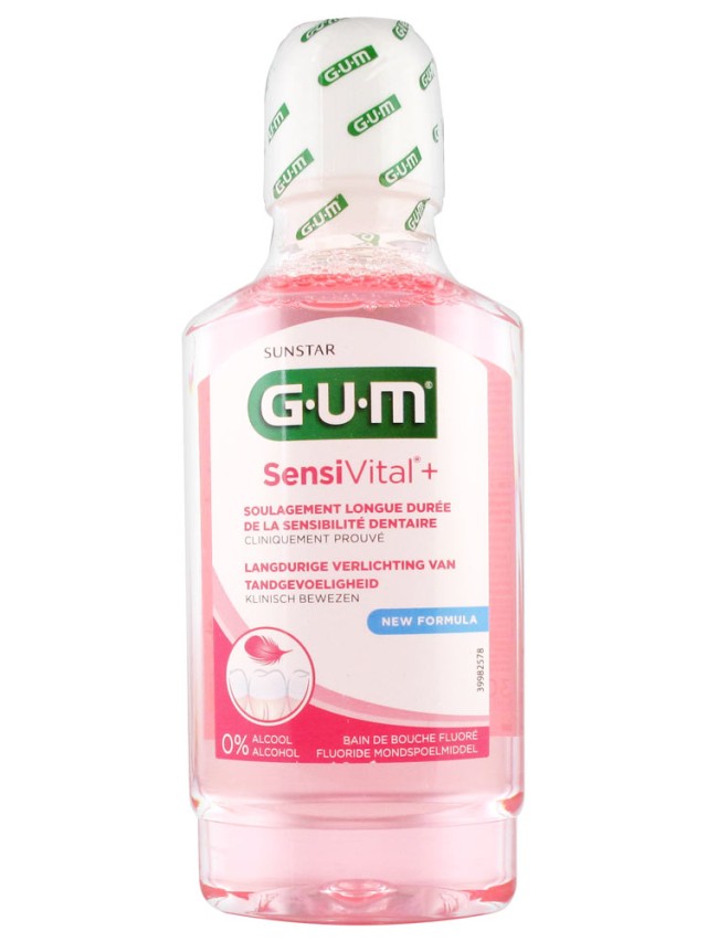 Gum 6081 Butler Sensivital+ Mouthrinse Στοματικό Διάλυμα χωρίς Αλκοόλ &hellip;
