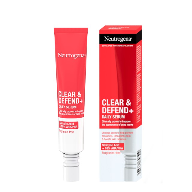 Neutrogena® Clear & Defend+ Daily Serum Ορός Καθημερινής Χρήσης 30ml