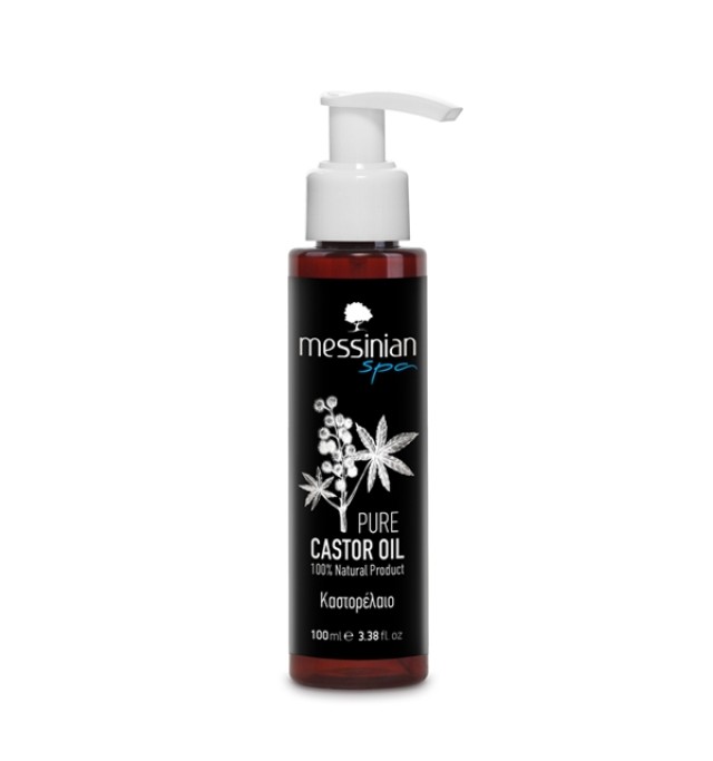 Messinian Spa Castor Oil Καστορέλαιο για Βλεφαρίδες & Φρύδια 100ml