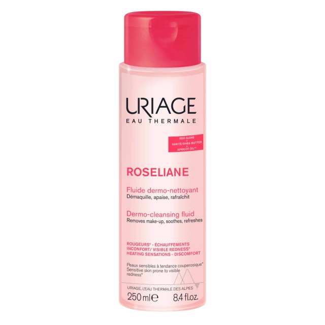 Uriage Roseliane Dermo Cleansing Fluid Λεπτόρρευστο Δερμοκαθαριστικό Π &hellip;