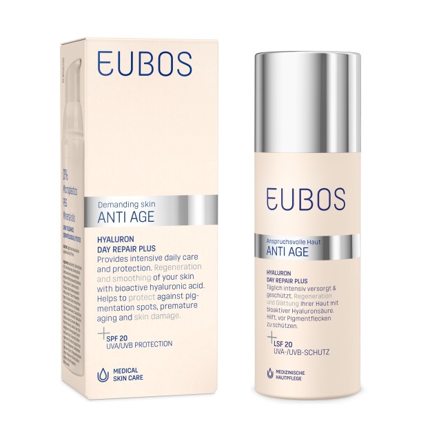 Eubos Cream Hyaluron Repair & Protect SPF20 Αντιρυτιδική Κρέμα Ημέρας … Eubos Cream Hyaluron Repair & Protect SPF20 Αντιρυτιδική Κρέμα Ημέρας …