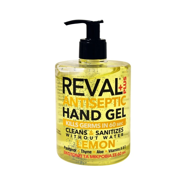 Intermed Reval Plus Lemon Antiseptic Hand Gel With Lemon Aroma 500ml